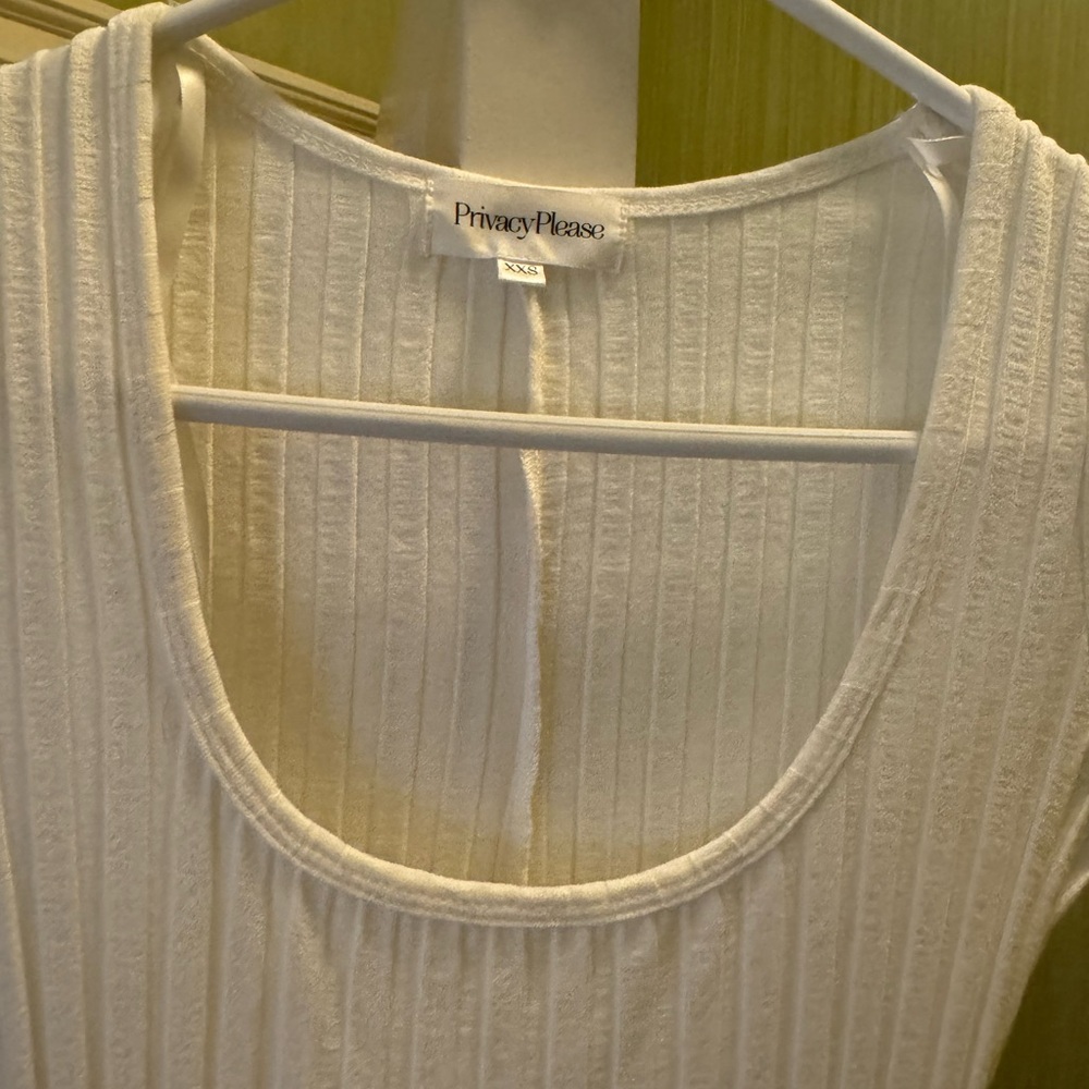 Privacy please White Midi Dress - Picture 6 of 6